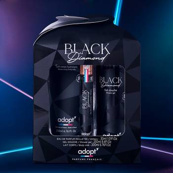 Black Diamond - Set Eau de Parfum 30 ml + Shower Gel 250 ml + Body Milk 200 ml