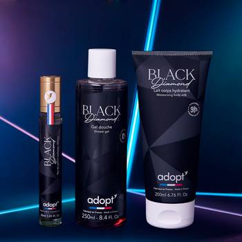Black Diamond - Set Eau de Parfum 30 ml + Shower Gel 250 ml + Body Milk 200 ml